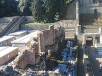 Caccavo S.r.l. - Pontecagnano Faiano (SA) - Edifici prefabbricati a servizio del Teatro Grande negli scavi archeologici di Pompei