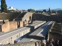 Caccavo S.r.l. - Pontecagnano Faiano (SA) - Edifici prefabbricati a servizio del Teatro Grande negli scavi archeologici di Pompei