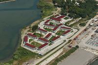 Impresa Pietro Cidonio S.p.A. - Roma - Realizzazione progetto MOSE - Campo Base Isola Pellestrina (VE)