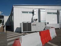 S.A.CAL. S.p.A. � Lamezie Terme (CZ) - Realizzazione di un terminal provvisorio mobile composto di due aree funzionali separate (sala imbarchi e sala check in) presso l�Aeroporto di Lamezia Terme (CZ)