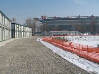 Astaldi S.p.A. � Roma. Realizzazione linea 5 Metropolitana di Milano,  Campo Base S. Siro.