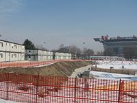 Astaldi S.p.A. � Roma. Realizzazione linea 5 Metropolitana di Milano,  Campo Base S. Siro.